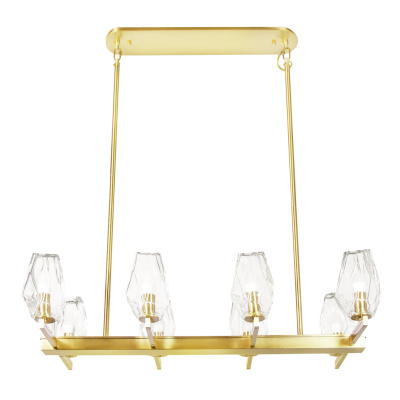 Люстра Cloyd DEED C8 / L89 см - латунь (арт.10502)