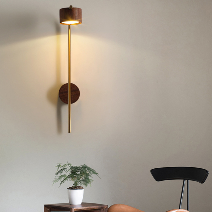 Настенный светильник PATSY H80 Dark brown ImperiumLoft