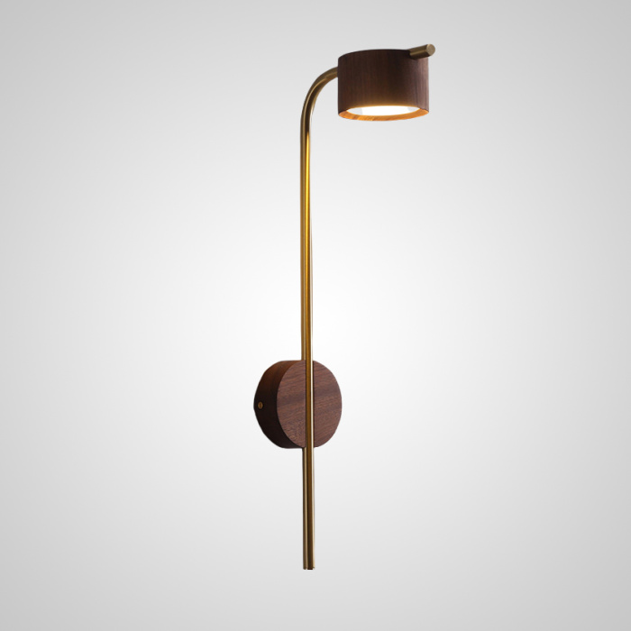 Настенный светильник PATSY H80 Dark brown ImperiumLoft