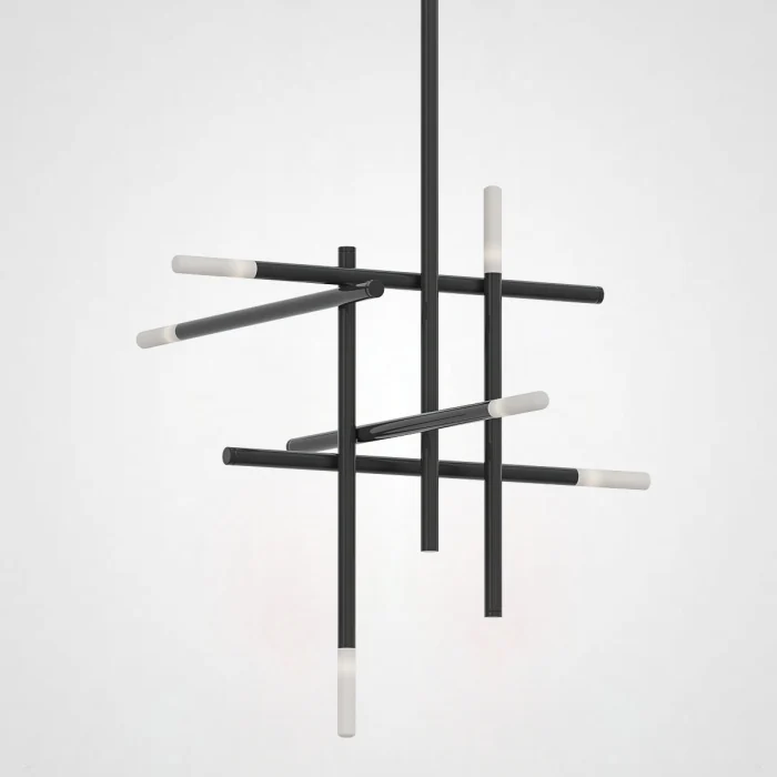 Подвесная люстра TRAVERSE H90 Black ImperiumLoft