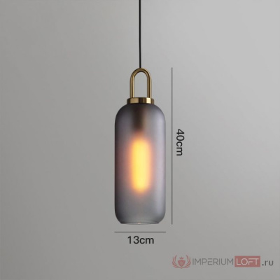 Подвесной светильник GAUSS 40 Серый ImperiumLoft