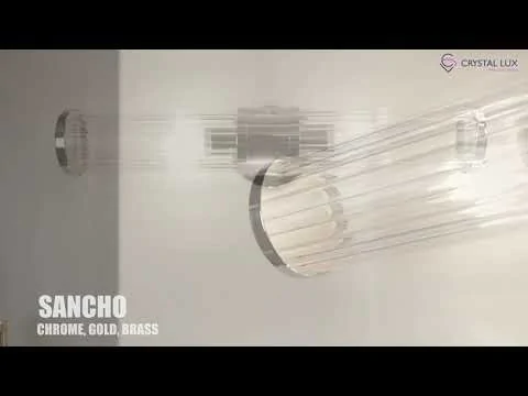 Бра Crystal Lux SANCHO AP2 CHROME
