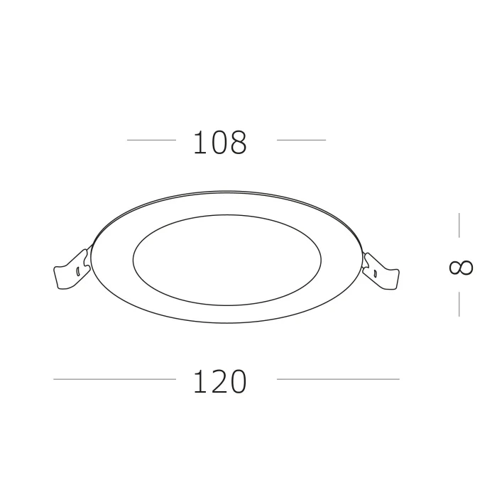 Встраиваемый светильник ST LUCE ST209.538.06