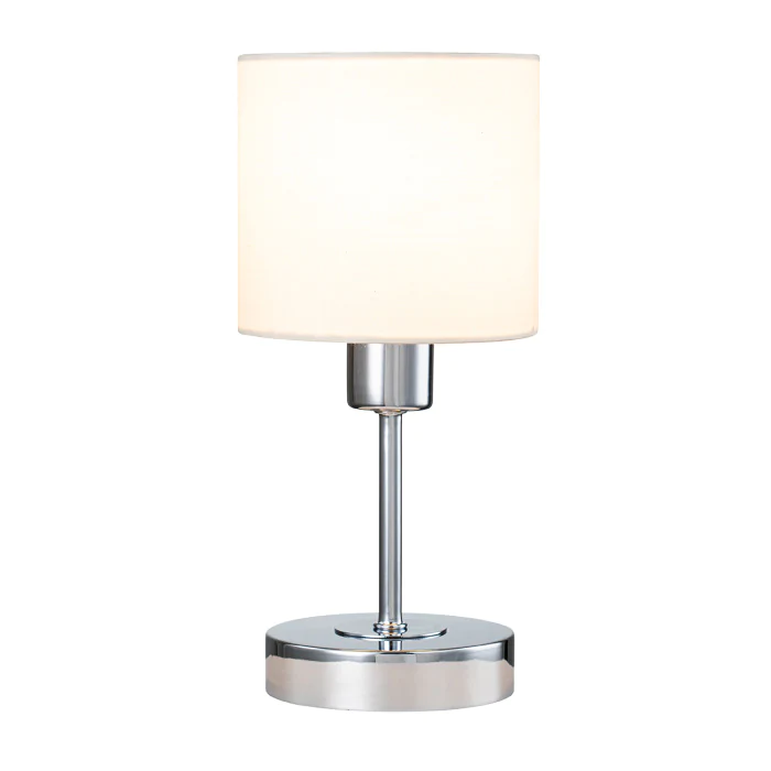 Настольная лампа DENVER ESCADA 1109/1 Chrome/Beige