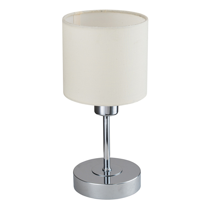 Настольная лампа DENVER ESCADA 1109/1 Chrome/Beige