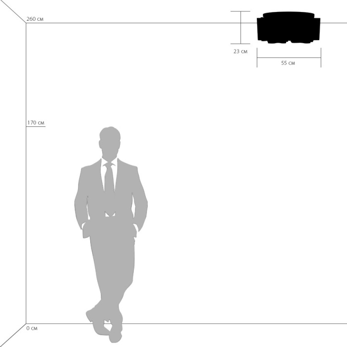 Накладная люстра Nubi LIGHTSTAR 802070