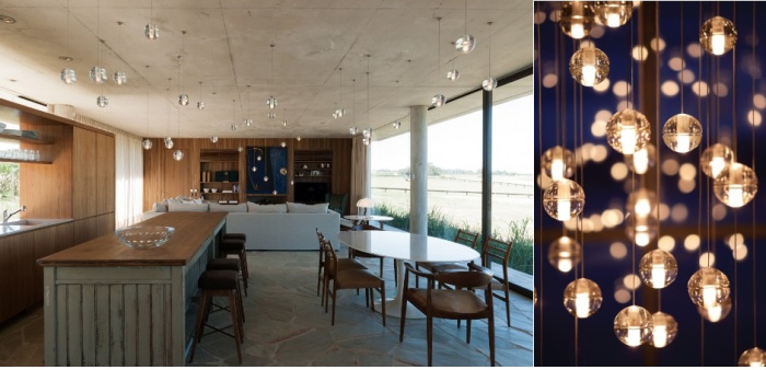 Светильник Bocci 14.1 Single Bubbles Led Crystal Glass 1 Ball ImperiumLoft