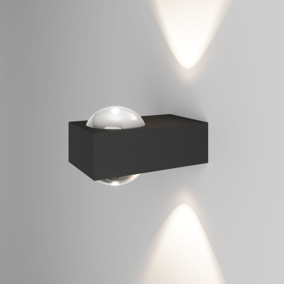 Уличный настенный светильник Elektrostandard Lenses 4690389216428
