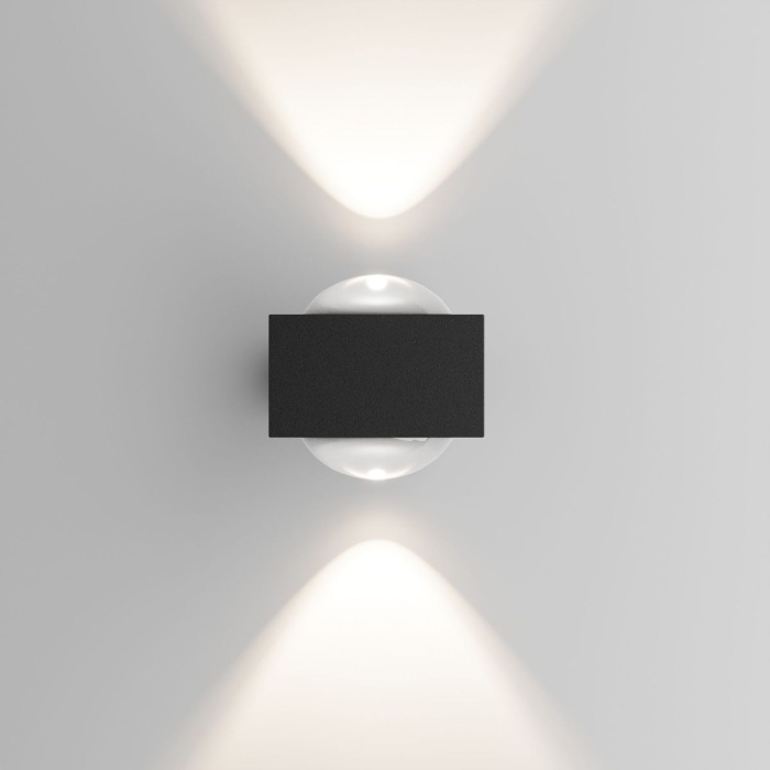 Уличный настенный светильник Elektrostandard Lenses 4690389216428