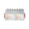 Встраиваемый светильник Maytoni Alfa LED DL043-02-10W3K-SQ-W-1