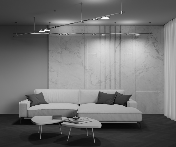 Трековый светильник Maytoni Plato TR153-1-10W3K-PT