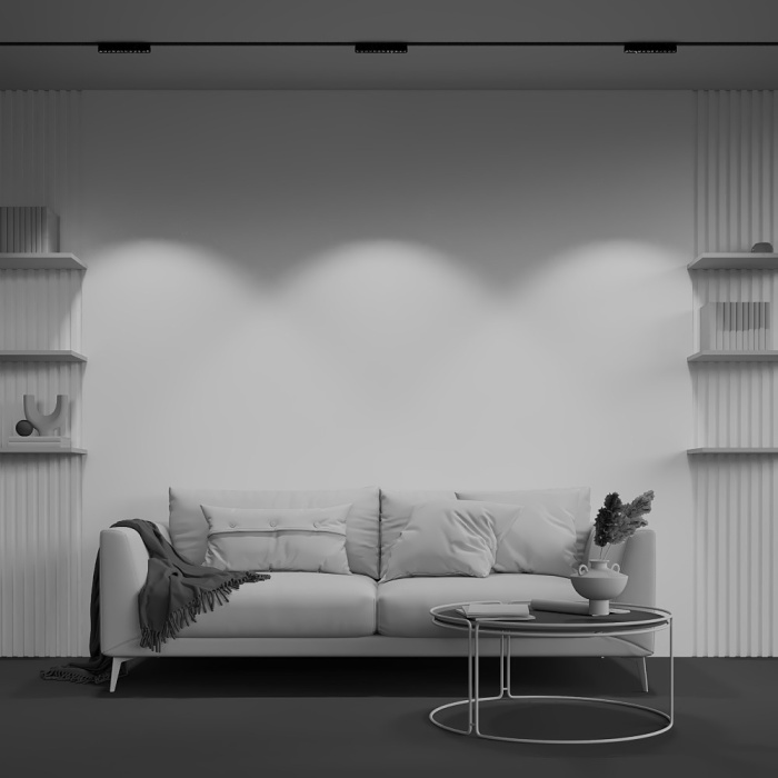 Трековый светильник Maytoni Points TR082-1-12W4K-M-B