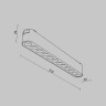 Трековый светильник Maytoni Points TR082-1-12W4K-M-B