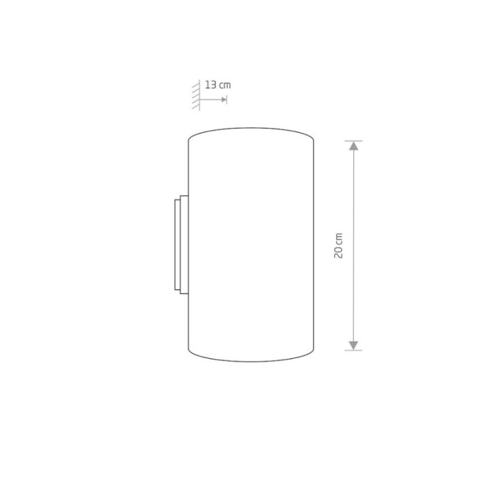 Настенный светильник Nowodvorski Tube 9317