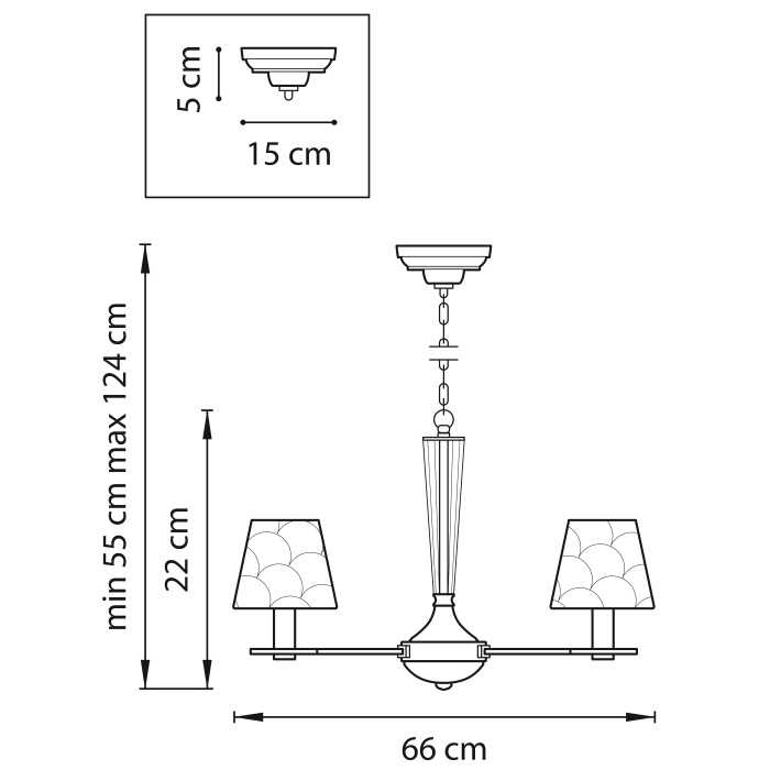 Подвесная люстра Perla LIGHTSTAR 707061