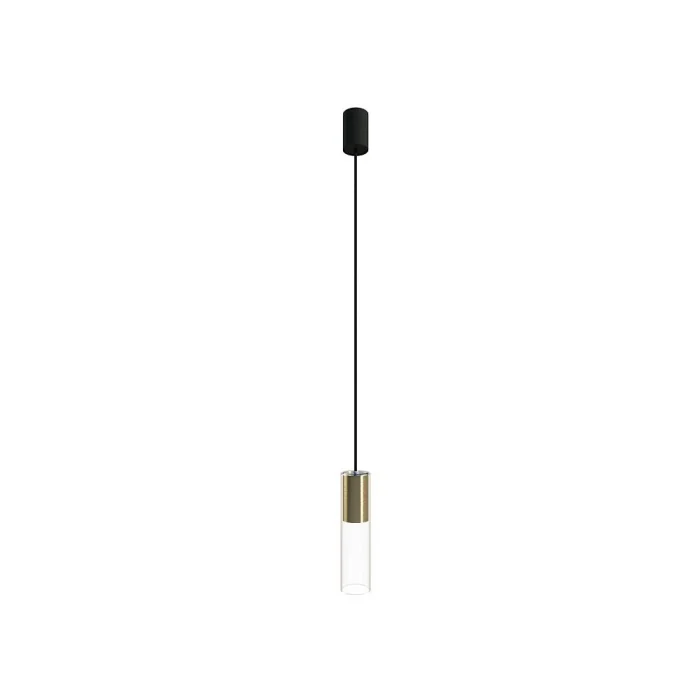 Подвесной светильник Nowodvorski Cylinder M Brass/Black 7868