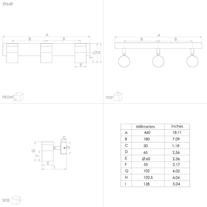 Спот EGLO CARTAGENA 39648