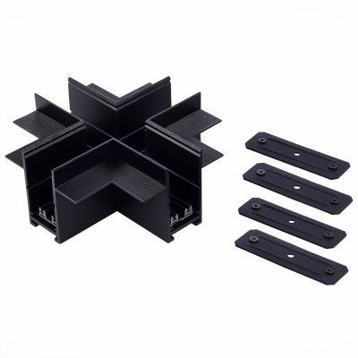 X- образный встраиваемый соединитель Skyline 220 ST-Luce Черный ST021.422.21