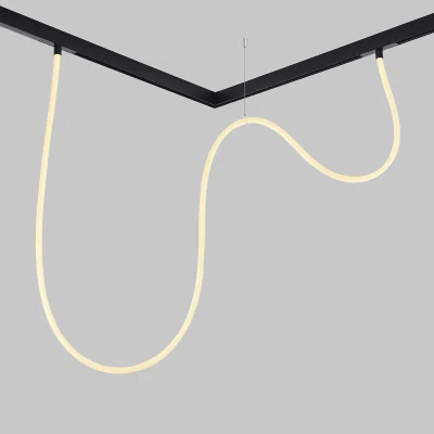 Гибкий светодиодный светильник Черный LED 1*36W 3000K Lm Ra80 360° IP20 L3 000xW-xH- 48 ST684.436.36