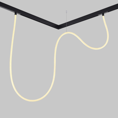 Гибкий светодиодный светильник Черный LED 1*36W 3000K Lm Ra80 360° IP20 L3 000xW-xH- 48 ST684.436.36