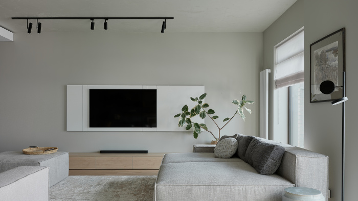 Трековый светильник Maytoni Focus TR004-1-GU10-B