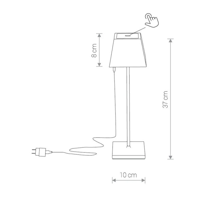 Настольная лампа Nowodvorski Mahe Led 8397
