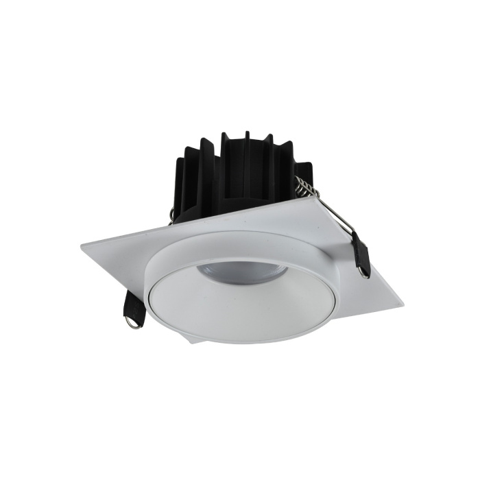 Светильник встраиваемый Белый LED 1*10W 3000K 700Lm Ra>90 36° IP44 L100xW100xH64 85-265V ST758.538.10