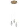 Подвесной светильник Delight Collection OD2440 OD2439-3 gold/clear