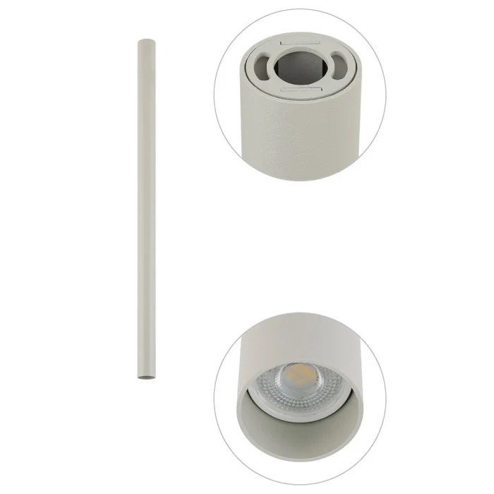 Потолочный cветильник Nowodvorski Fourty M Gray 10886