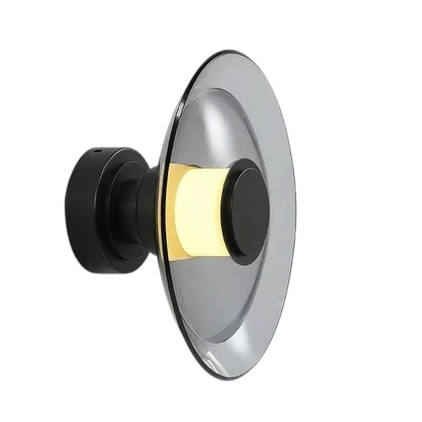 Настенный светильник Delight Collection 8665 8665W/L black/smoky