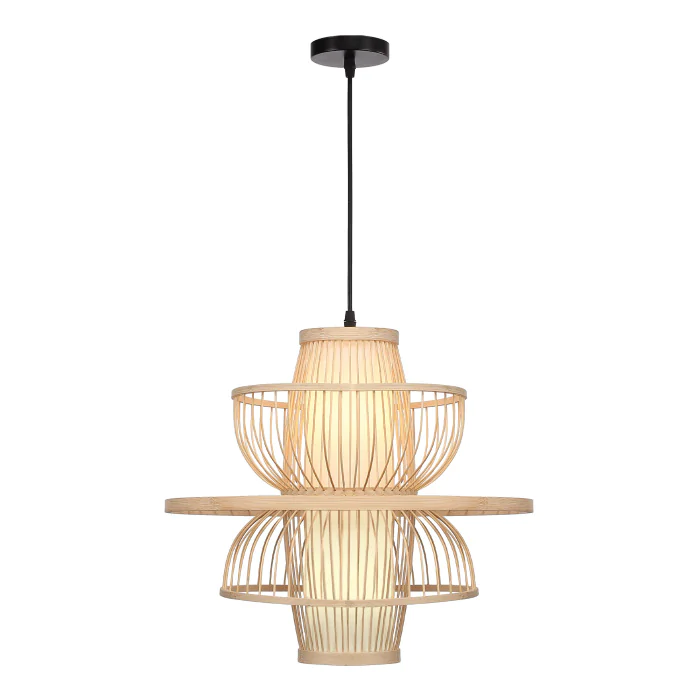 Светильник подвесной ST-Luce Древесный/Белый E27 1*40W SL6241.513.01