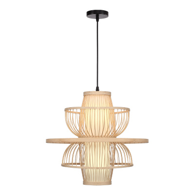 Светильник подвесной ST-Luce Древесный/Белый E27 1*40W SL6241.513.01