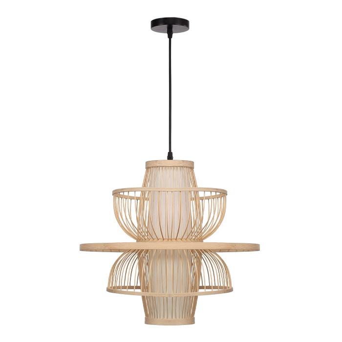 Светильник подвесной ST-Luce Древесный/Белый E27 1*40W SL6241.513.01