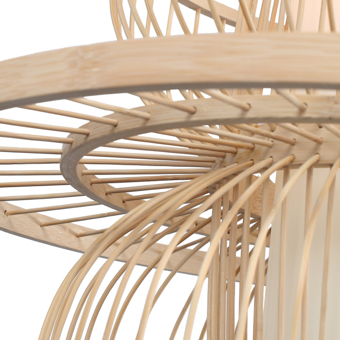 Светильник подвесной ST-Luce Древесный/Белый E27 1*40W SL6241.513.01