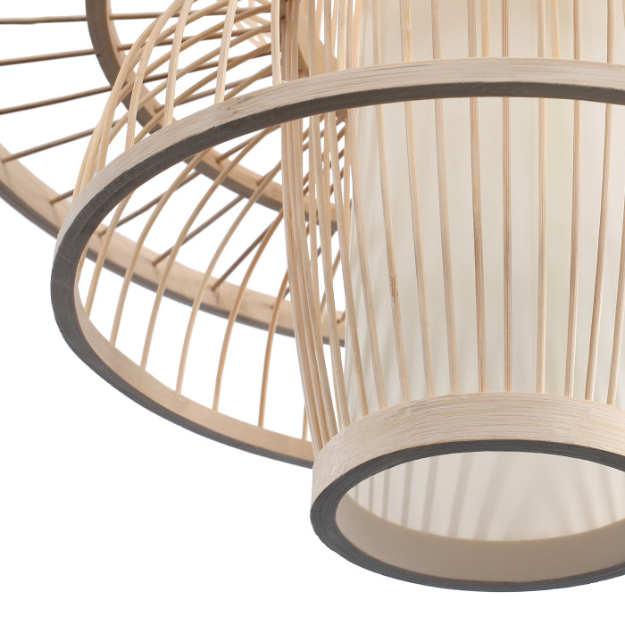 Светильник подвесной ST-Luce Древесный/Белый E27 1*40W SL6241.513.01