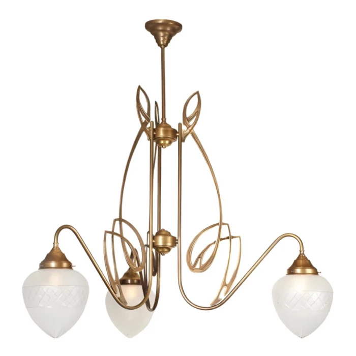 Люстра на штанге Berliner Messinglampen D108-224crB