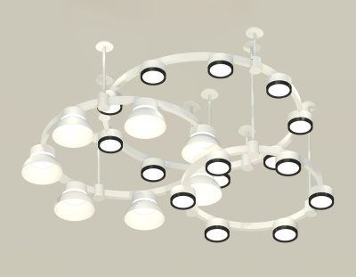 Комплект подвесного светильника Techno Ring с акрилом Ambrella light XR92212010