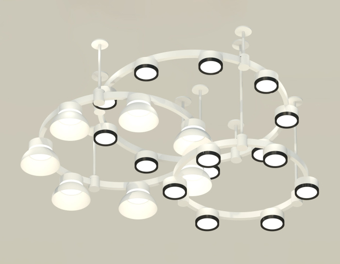 Комплект подвесного светильника Techno Ring с акрилом Ambrella light XR92212010