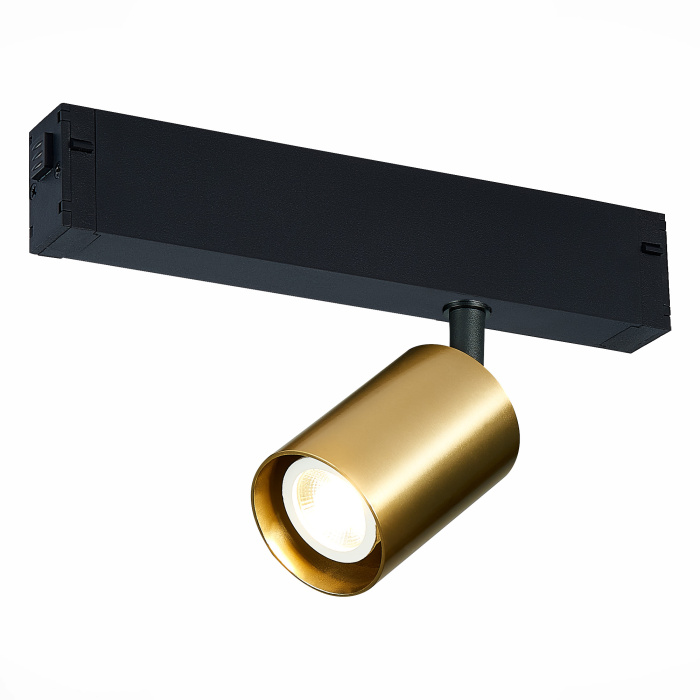 Светильник трековый Золотистый GU10 1*50W IP20 L82xW70xH172 180-240V Без ламп ST505.206.01
