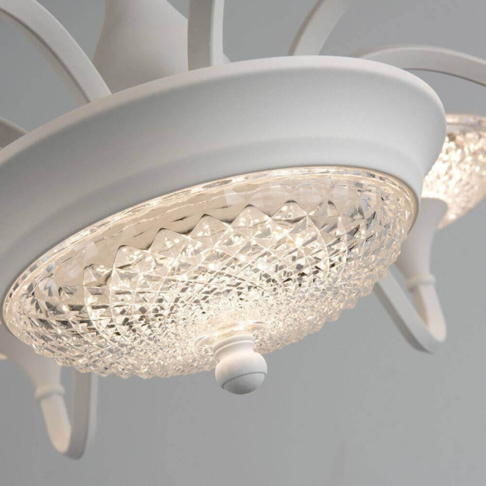 Подвесная светодиодная люстра Arte Lamp A5168LM-8WH