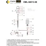 Люстра подвесная Omnilux Dronero OML-66513-08
