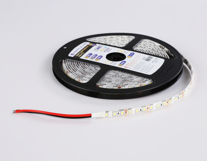 Светодиодная лента Ambrella Light GS1202 2835 120Led /9.6W m/ 12V IP65 4500K 5m/кратность резки 25mm Ambrella light GS1202