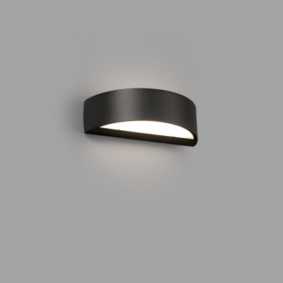Настенный светильник OVAL LED Dark grey wall lamp