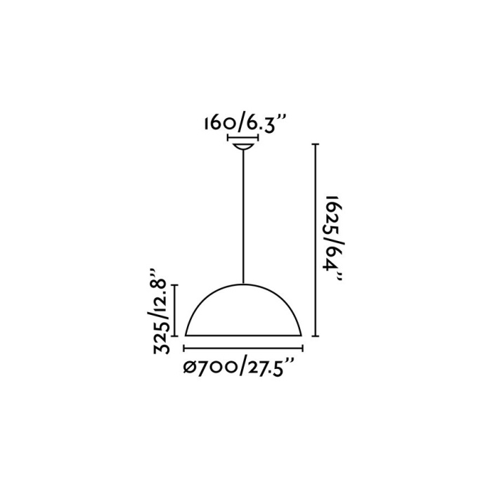Подвесной светильник MAGMA-P
