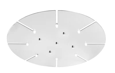 Потолочная база D600-8 CHROME Crystal Lux