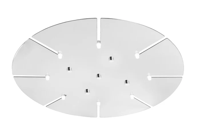 Потолочная база D600-8 CHROME Crystal Lux