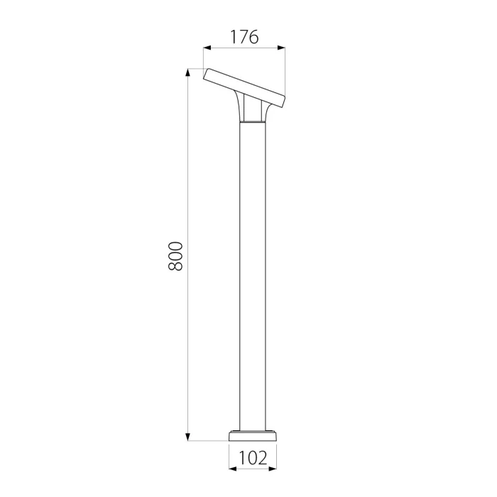 Фонарный столб Natural Concepts Dwell NC-013245-80-SB