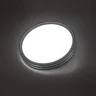 7604/ELN PALE SN 176 Светильник пластик/белый/венге/хром LED 76Вт 3000/4000/6000K D500 IP43 CCT TROSTO