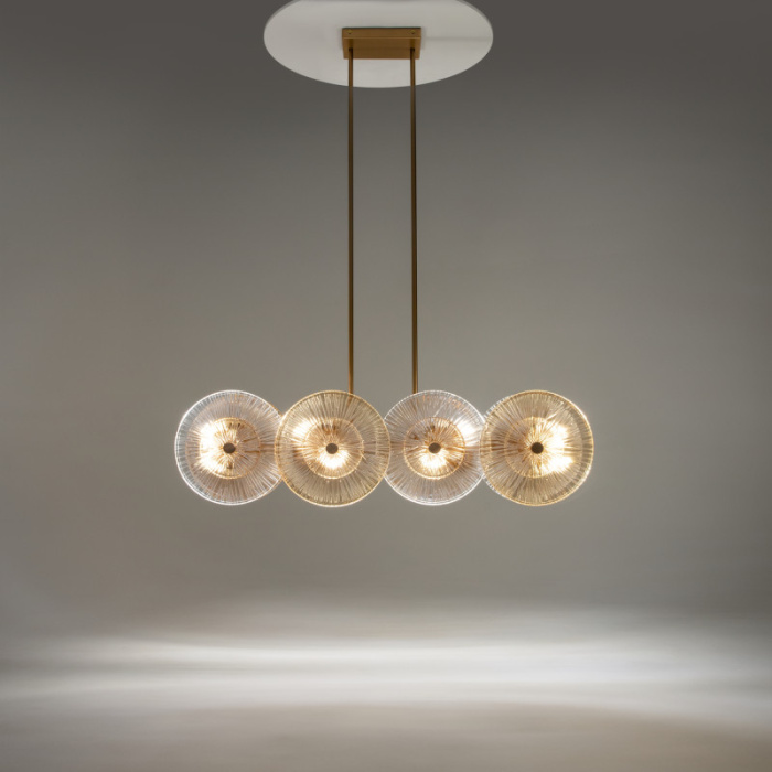 Люстра на штанге Maytoni Aster MOD007PL-08G1