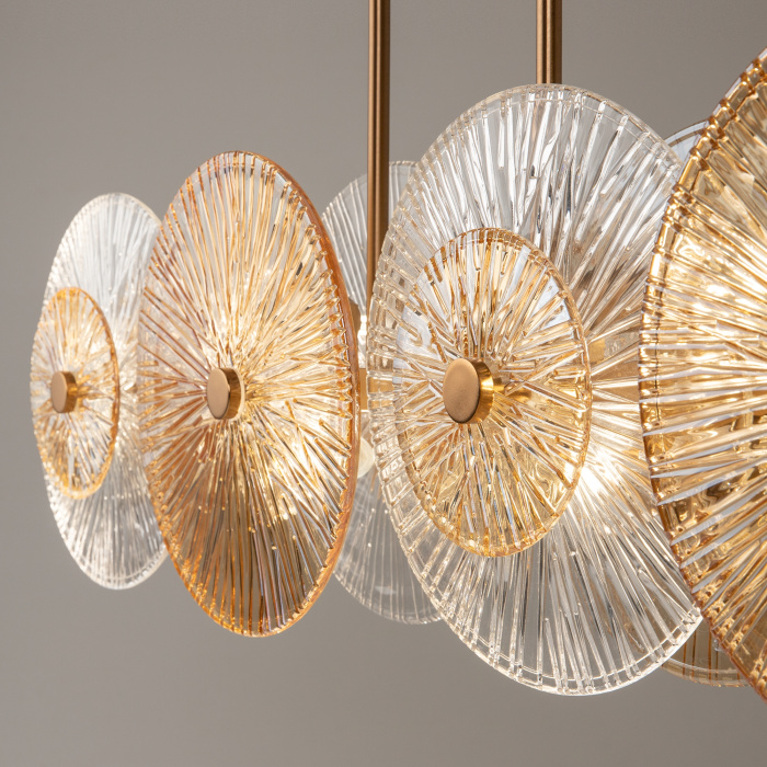 Люстра на штанге Maytoni Aster MOD007PL-08G1